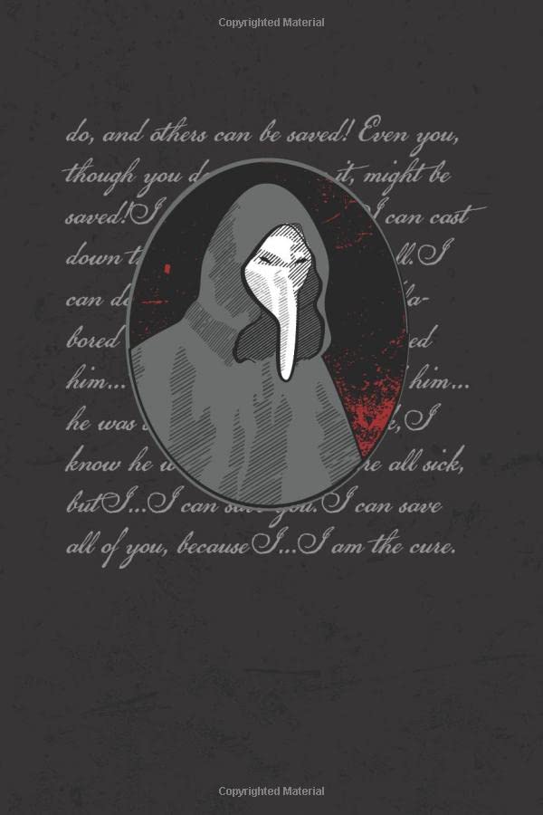SCP-049 Plague Doctor Lined Notebook