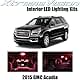 XtremeVision GMC Acadia 2015+ (12 Pieces) Pure White Premium Interior LED Kit Package + Installation Tool