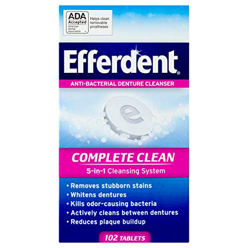 2 Efferdent+Original+Anti+Bacterial+Cleanser+Packaging
