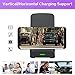 Rioddas Fast Wireless Charger QI Wireless Charging Stand Pad Built-in Cooling Fan for Apple iPhone X iPhone 8 iPhone 8 Plus Samsung Galaxy Note 8 S8 S8 Plus S7 Edge S7 S6 Edge Plus Note 5