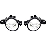 Pair 80W Real Glass Lens XML2 LED Fog Lights