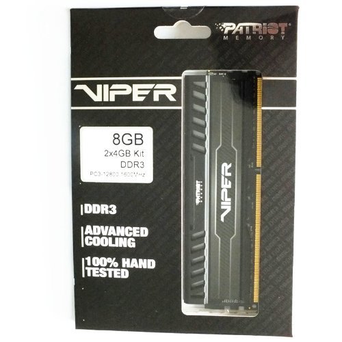 Patriot-Viper-3-Series-Black-Mamba-DDR3-8GB-2-x-4GB-1600MHz-Dual-Channel-Kit-PV38G160C9K