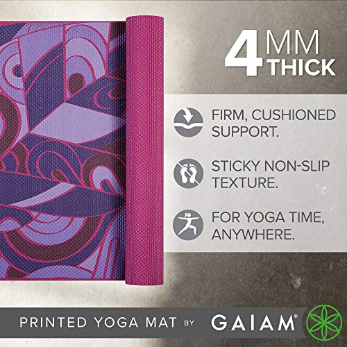 Gaiam-Yoga-Mat-Classic-4mm-Print-Thick-Non-Slip-Exercise-Fitness-Mat-for-All-Types-of-Yoga-Pilates-Floor-Workouts-68-x-24-x-4mm