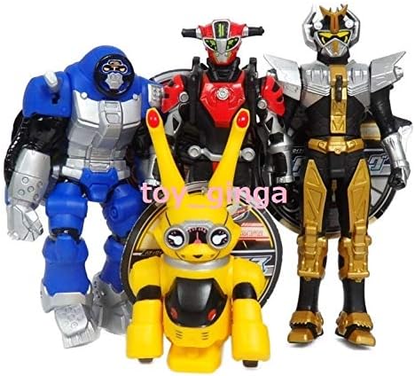 Amazon Co Jp 特命戦隊ゴーバスターズ バディロイドシリーズ チダニック ビートjスタッグ ウサギレタス ゴリサキバナナ ホビー 通販