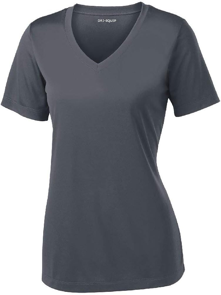 Joe's USA Women's Short Sleeve Moisture Wicking Athletic Shirts Sizes XS-4XL: Clothing