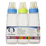 Gerber First Essentials Bottles - Assorted Colors - 3 Pack