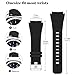 Samsung Gear S3 Frontier / S3 Classic Replacement Watch Band,Feskio Accessory Soft Silicone Bracelet Wrist Strap Watch Band for Samsung Gear S3 Frontier / Classic Smartwatch