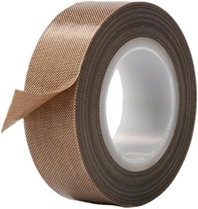 Teflon Tape for Vacuum,Hand Sealers Fits Food Saver Drying Mechanical Conveyor Belt,High Temperature Welding Sealing Tape(19mm x 32.8ft)