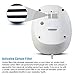 PurSteam 4L Ultrasonic Cool Mist Humidifier – Superior Humidifying Unit with Whisper-Quiet Operation and Automatic Shut-Off. Large Water Tank Allows Over 20 hrs of Operating Time