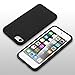 iPod Touch 5 Case,iPod Touch 6 Case,ULAK [ Slick Armor ] Slim-Protection Case for Apple iPod Touch 5 6th Generation (Black)