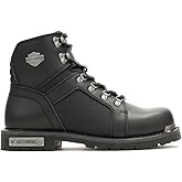 Harley-Davidson Footwear Mens Edgefield Round Toe Lace Up Casual Boots Ankle