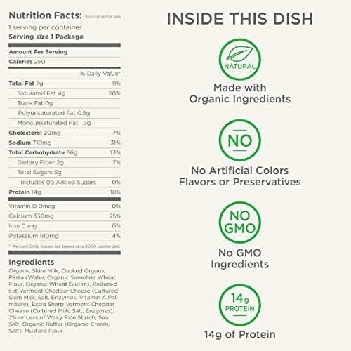 Lean Cuisine Vermont White Cheddar Mac and Cheese 8 oz. Frozen Meal - Image 5