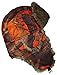 Orange Real Tree Camouflage Hunter/Trapper Winter Cap (One Size)