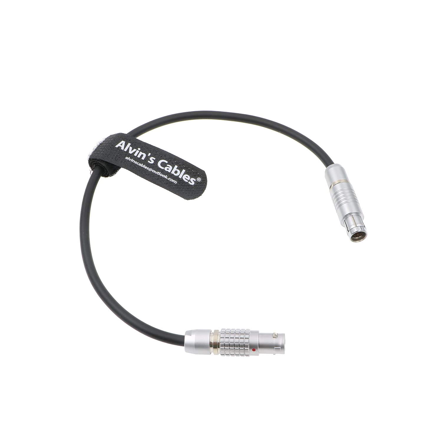 Alvin’s Cables UMC|CUB-1 7 Pin Male to CTM 6 Pin Male Cable for Universal Motor Controllers|LCUBE CUB-1 to Cine Tape Measure