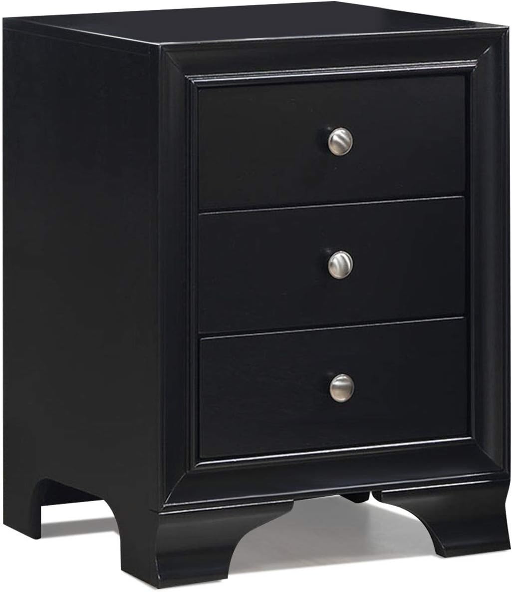 Best 3 Drawer Nightstand Bedroom Furniture
