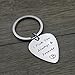 I Pick You Always and Forever I Pick you Guitar Pick Keychain Musical Gifts