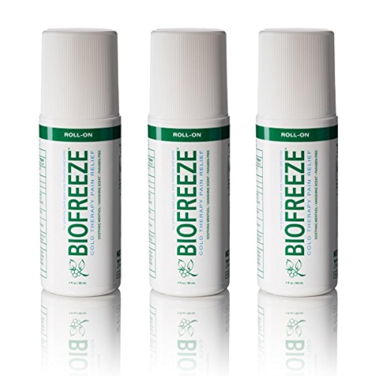 Biofreeze Pain Relief Gel for Arthritis, 3 oz. Roll-On Cold Topical