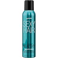 SexyHair Healthy Smooth and Seal Shine and Anti-Frizz Spray, 6 Oz | Smooths Cuticle | Adds Shine and Reduces Frizz | All Hair