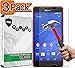 [3-Pack] Xperia Z3 Compact Screen Protector, PThink® [Tempered Glass][9H Hardness][Anti-Scratch][Fingerprint Resistant][Easy-Install] Screen Protector for Sony Xperia Z3 Compact