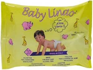 Baby Lindo - Toallitas recambio para bebe, aloe vera: Amazon.es: Bebé