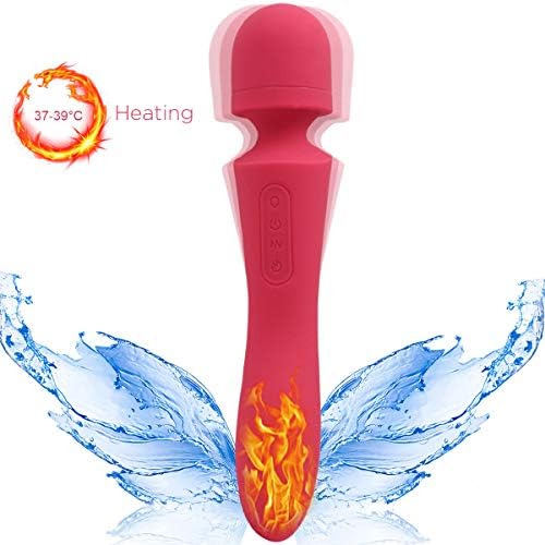 Handheld Plantar Massage Silicone Messager with Rapid USB Charging Cable Portable Bike Packing Pouches Easy to Carry for Travel or Home (Pink-y)