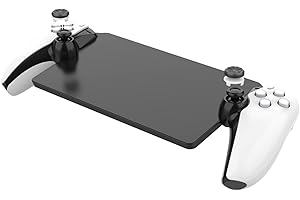 Hzxkqmil Joystick Caps Accessories for PlayStation Portal Remote Player, Thumbs Grips Caps 2 High-Rise Concave Anti-Slip Wear
