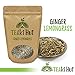 TEAki Hut Organic Ginger Lemongrass Decaf Tea (2 oz Size) | Decaffeinated Loose Leaf Tea