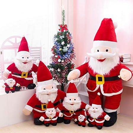 Babbo Natale 70 Cm.Immaginato Regali Di Compleanno 70 Cm Bambole Yfkjh Bambole Di Babbo Natale Peluche Grandi Decorazioni Natalizie Posizione Seduta Ncig Com
