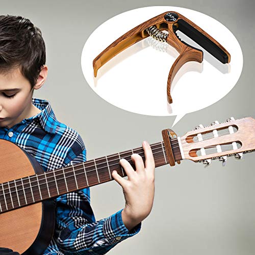 image for PACETAP Guitar Capo for Acoustic and Electric Guitars 6/12 String, Bas