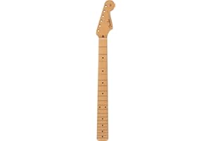 Fender Traditional II 50's Stratocaster Guitar Neck, Made in Japan Series, 21 Vintage Frets, U Shape, Maple Fingerboard