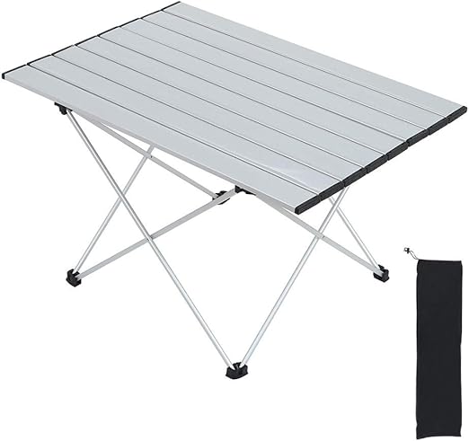 folding table in a bag