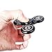 Cool Black Tri-Spinner Fidget Toy Smooth Surface Finish Ultra Durable Non-3D printed
