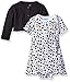 BON BEBE Baby Girls' 2 Piece Cardigan and Dress Set