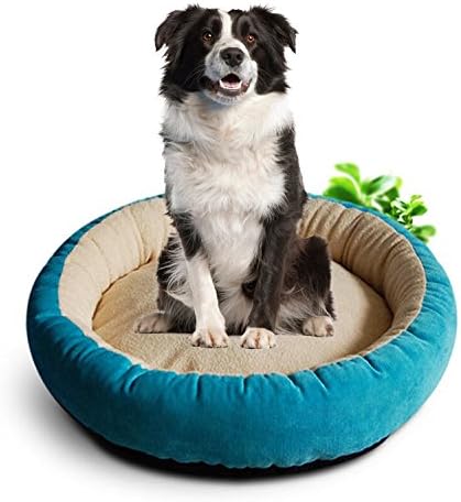 Casablanca Round Solid Dog Beds Pet Round Bed For Cats & Dogs Bite-resistant