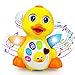 BestFire® Musical Dancing and Singing Duck Toy – Walks, Flaps Wings - 6 Songs, Speaking and Sound Effect Modes - Toys Gift for Babies, Toddlers, Kids