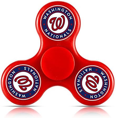 Washington_Nationals EDC Hand Spinner Tri Fidget Fingertip Gyro Stress Relief ADHD ADD Focus Toys High Speed, Best Fidget Toys Fiddle Sensory Toys For Kids Classroom For Camo Autism