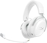 HyperX Cloud III S Wireless Gaming Headset White 2.4GHz Bluetooth 120h