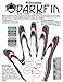DarkFin Webbed Power Swimming Gloves (1 Pair) for Men, Women, Scuba Diving, Snorkeling, Spearfishing, Surfing in Cold Water, Ultra Thin Hand Fins, Pool Swim Paddles for Water Aerobics, Black