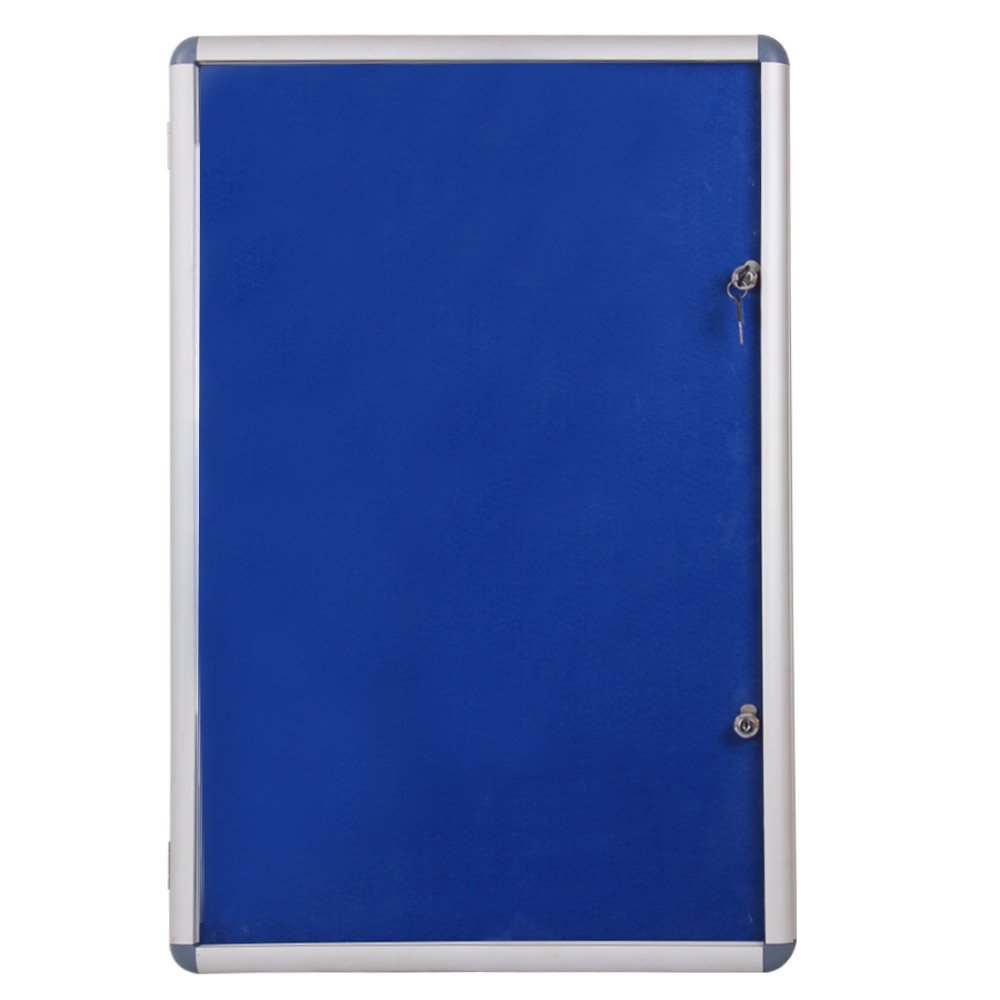 VizPro Indoor Tamperproof Lockable Notice Board 600x450MM Amazon.co.uk Office Products