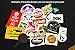 Assorted Sticker Pack of 10 (Various Brands, by CacklePear)