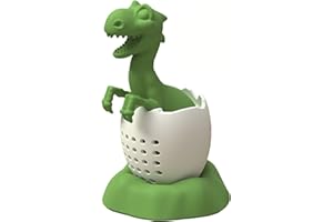 Dinosaur Shaped Silicone Tea Infusers Diffuser Filter Strainers Cute for Loose Silicone for Loose