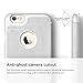 iPhone 6S Plus Case, elago [Leather Hole Flip] - [Card Slot][Screen Protection][Premium Hybrid Construction] - for iPhone 6/6S Plus (White)