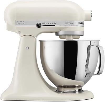 KitchenAid Artisan Mixer 4.8L Porcelain White