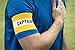 Kwik Goal Adult Captain Arm Band, Yellow