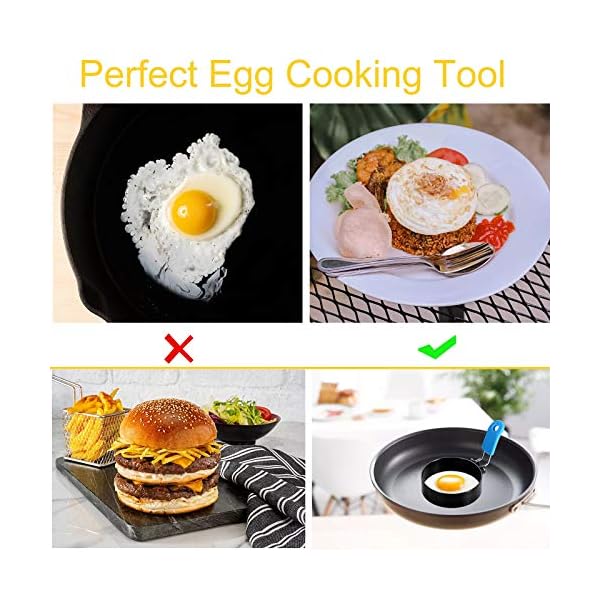 Epoch-Making-2PCS-Fried-Egg-Rings-with-Anti-Scalding-Handle-Food-Grade-Stainless-Steel-Non-Stick-Mould-for-Frying-Pancakes-Meat-Pie-Hamburger-Sandwich Epoch-Making 2PCS Fried Egg Rings with Anti-Scalding Handle Food Grade Stainless Steel Non Stick Mould for Frying…