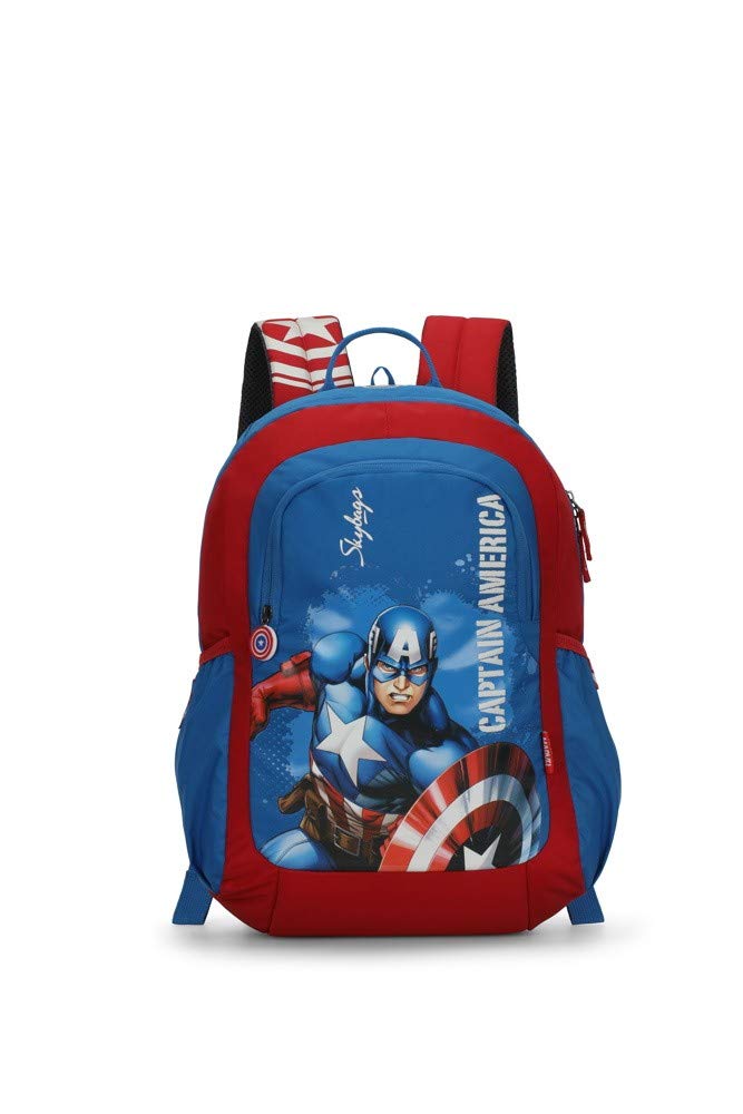 skybags 40 ltrs blue laptop trolley backpack