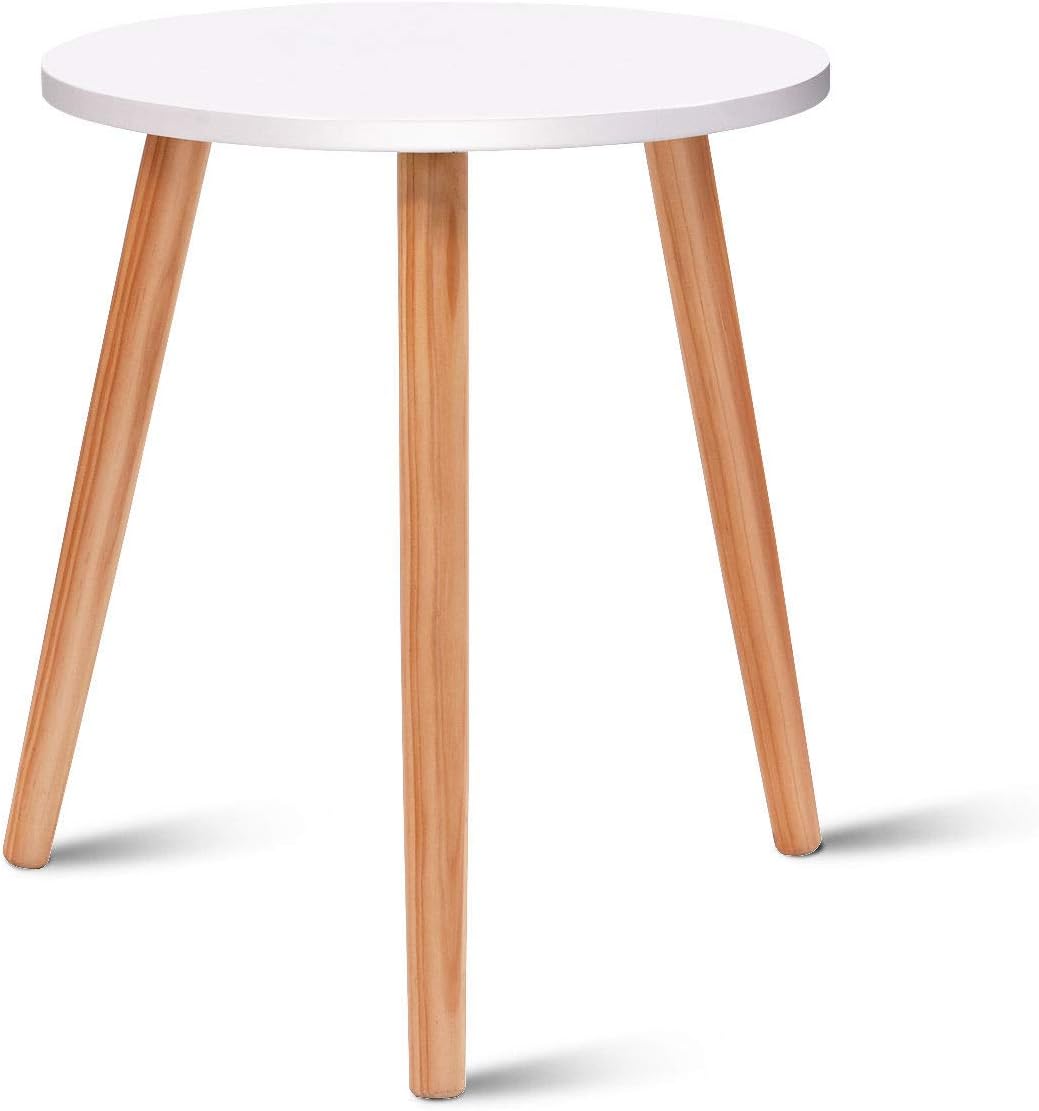 Amazon Com Casart Coffee Tea Side Sofa Table Round Home Decor Living Room Modern Furniture Kitchen Dining