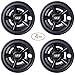 10L0L Golf Cart Wheel Covers Hub Caps for Yamaha/Club CAR/EZ-GO Par Car 8