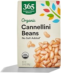 365 by Whole Foods Market, Organic Unsalted Cannellini Beans, 13.4 Ounce