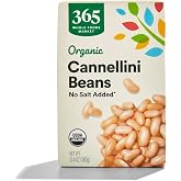 365 by Whole Foods Market, Organic Unsalted Cannellini Beans, 13.4 Ounce